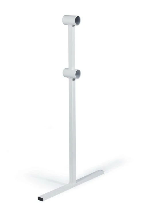 Eco Two-Level Mobile Choreographic Rack (Pair) - White