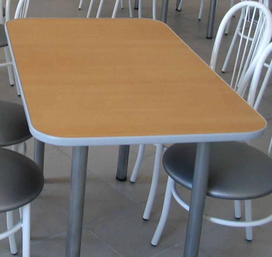 Multifunctional Square Camp Table with Rounded Corners