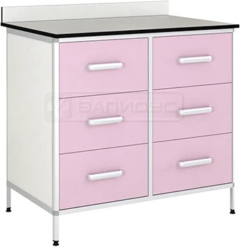 Stationary Cabinet with 6 Drawers TБ-7КН