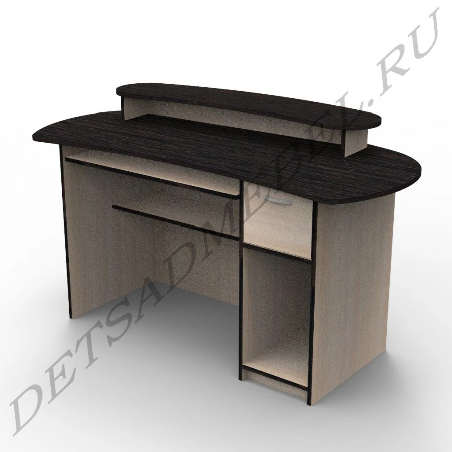 Library Desk M4.9 - Ergonomic Design with Storage