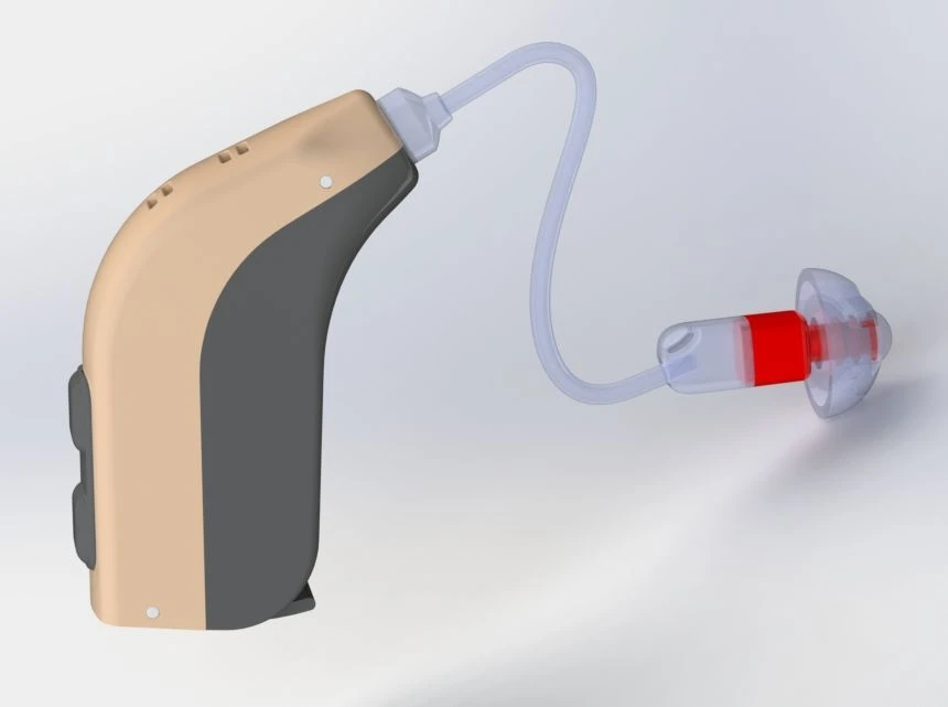 Rapid-8M Digital Hearing Aid for Monoaural and Binaural Hearing