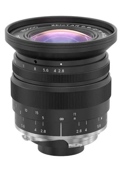 Zenitar 2.8/21 M-mount Photo Lens