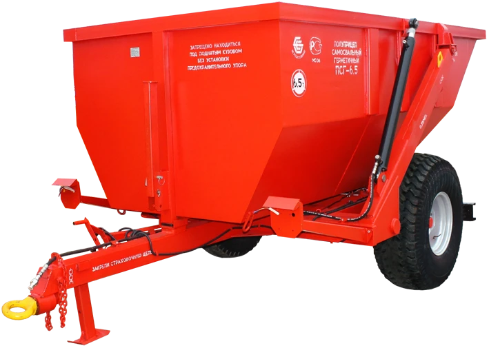 PSG-6.5 Sealed Dump Semi-Trailer