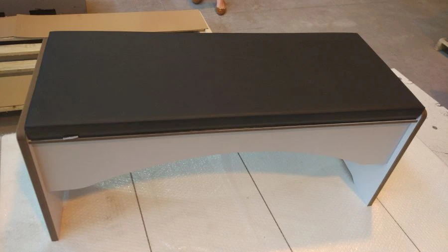 Reinforced Bench with Soft HPL Plastic Seat
