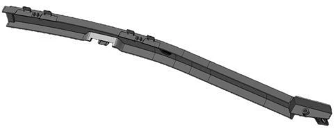 Right Grid Mounting Bracket for Vehicles M1 and N1 - 9681817481