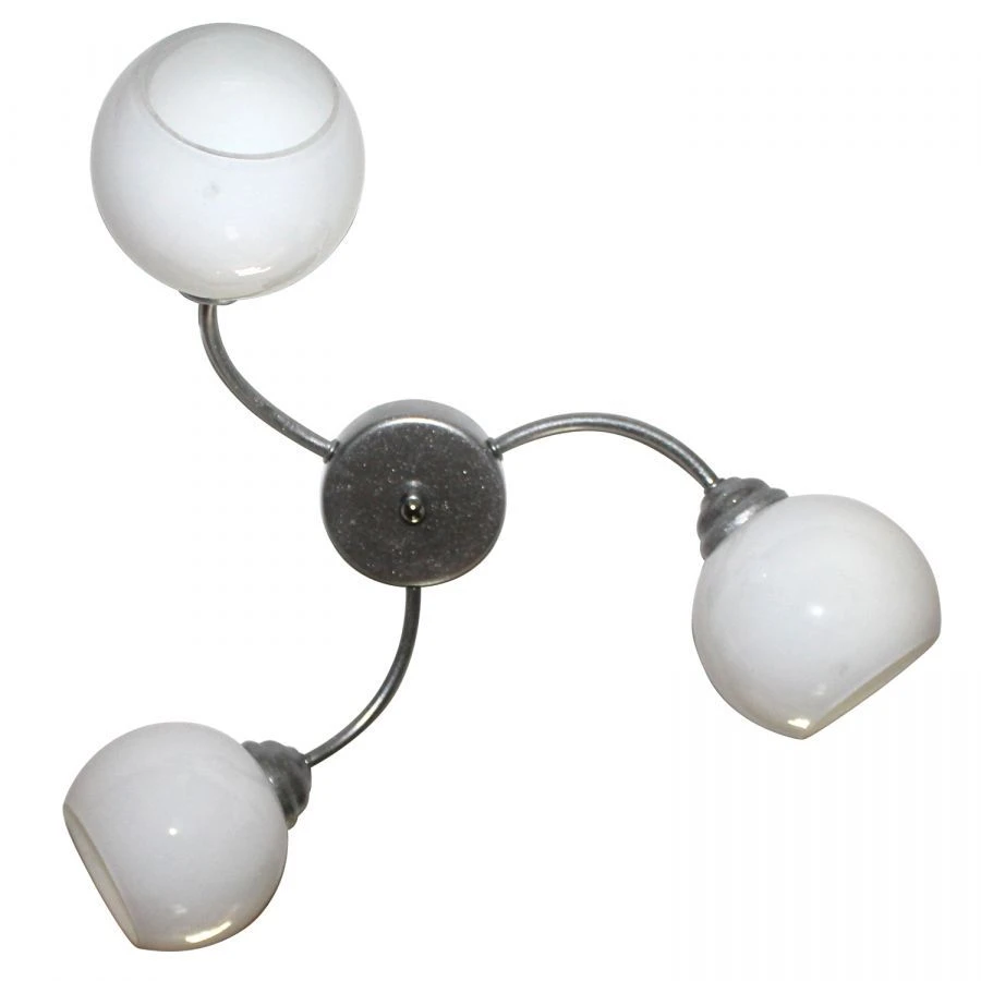Modern "Kamila" 131 Matte Chrome Ceiling Light NSB 01-3x60-133 E27 IU