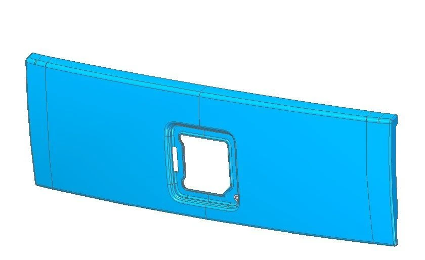 غلاف أمامي لحافلة ليآز 6274 الكهربائية، رقم المكون 6274-8401110