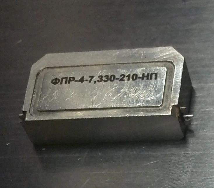 Band-pass RF Filter FPR-4-7.330-210-NP