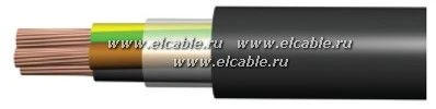 Flexible Power Cable KГ - Copper Conductor, Rubber Insulation