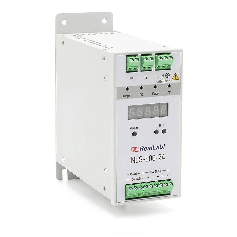 Intelligent Power Supply with RS-485 Interface NLS-500-24