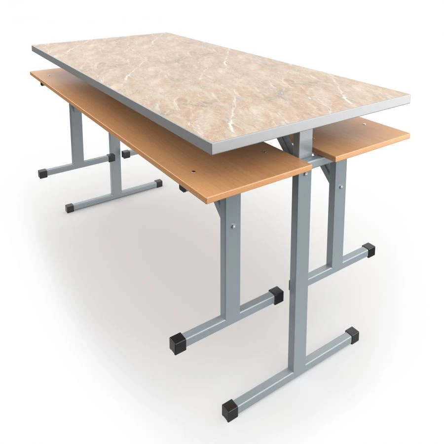 طاولة طعام للجلوس على مقعد