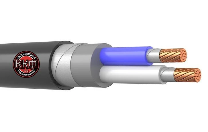 Fire-Resistant Power Cable with Low Smoke Emission 2x10 mm² VVGEng(A)-FRLS