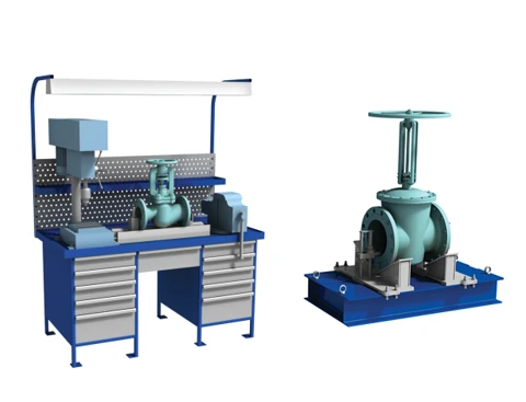 Workstations and Assembly Fixtures for GAKS-A Type Pipeline Valves