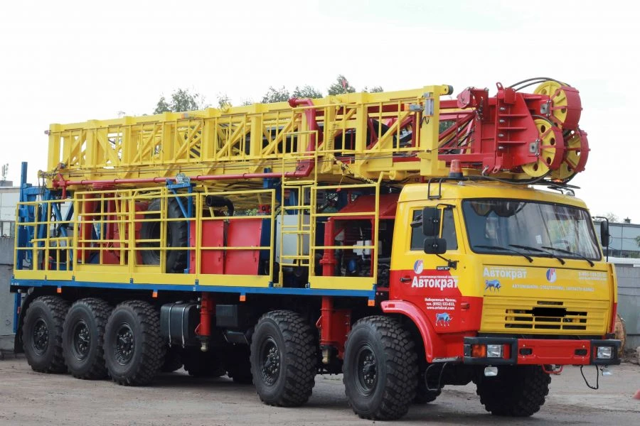 BARs-80A Self-Propelled Lifting Unit for Well Repair and Drilling