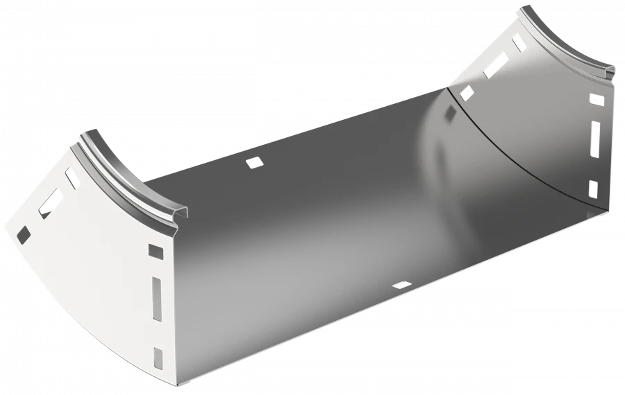 Smooth Vertical 45° Cable Bend CPV51-0-45-100-500 ESCA