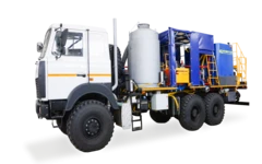 وحدة مضخة متعددة الوظائف SИН35.53 على هيكل MAZ-6317F9