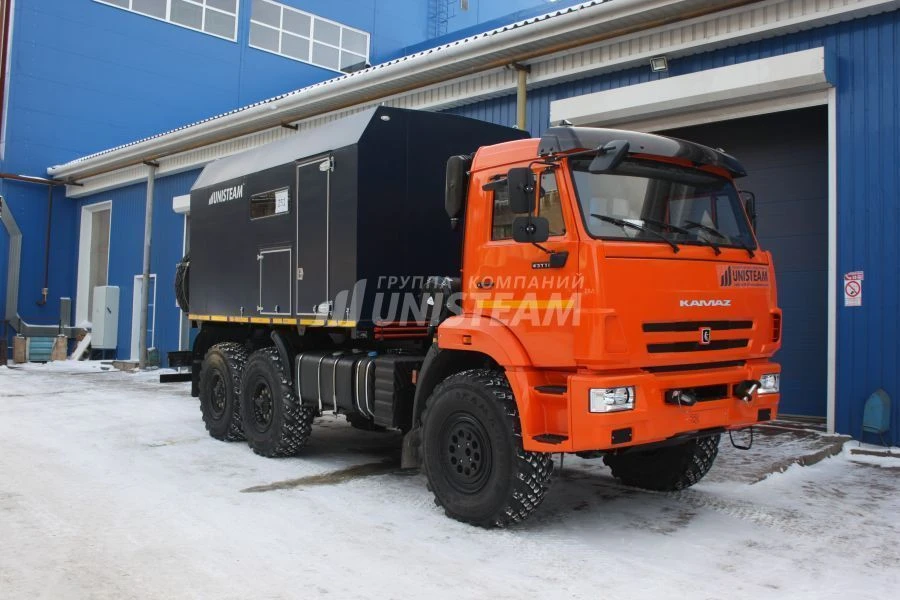 Mobile Steam Generator Unit Type 5098H6 on KAMAZ 43502-D5 Chassis