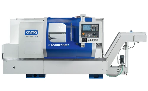 High-Performance Lathe Machine with Control System SA500C10F2