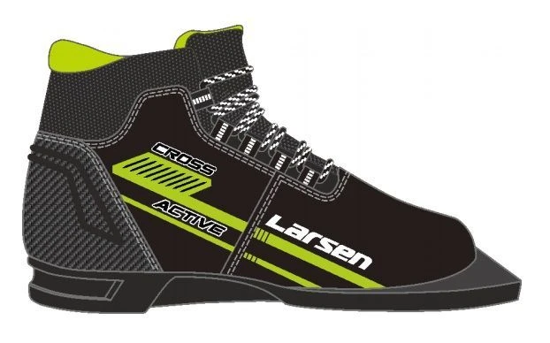 Larsen Cross Active 75mm Ski Boots (Green Logo)