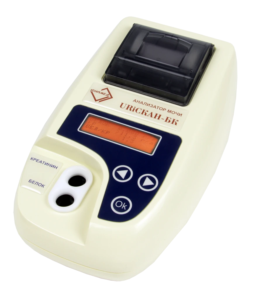 محلل البول لتحديد البروتين والكرياتينين URiSCAN BK
