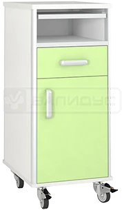 خزانة سرير طبية مع طاولة قابلة للسحب TPB-2K