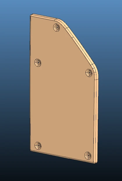 Left Composite Hatch 6299-401-5400340