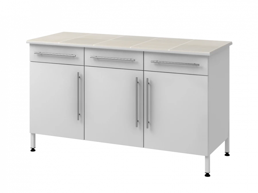 طاولة مثبتة على الحائط مع عمود دعم معدني 1500 PTYAKp