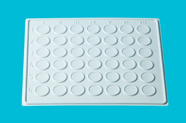 Disposable Polymer Immunological Plate 42 Wells (White) M-06