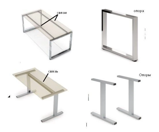هياكل الدعم METALLCONCEPT QUADRO ALSAV