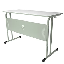 Adjustable School Desk with Metal Frame, Model PSH