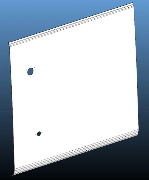 Right Panel for Vehicle Bodywork 5299230-5402506-50