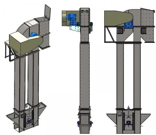 Vertical Grain Elevator UN-50 TУ 5141-007-18089242-2020