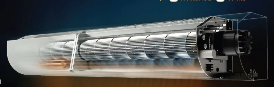 KALASHNIKOV Non-Heating Electric Air Curtain Model KAC-tt ss xx