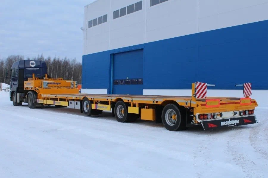 شبه مقطورة منخفضة القاعدة ثلاثية المحاور TP-345