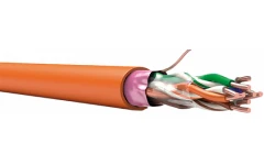 Fire-Resistant TechnoLAN F/UTP Cat 5e PVC LS Cable 4x2x0.52