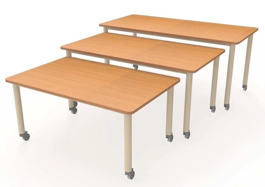 طقم طاولات معدنية "ماتريوشكا" - SD35