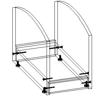 رف تلفاز - موديل TV-APPSD-2.18.01-01