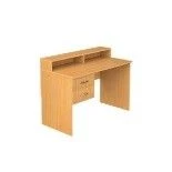 Functional Desk with Drawers, Dimensions 1200x620x900 mm
