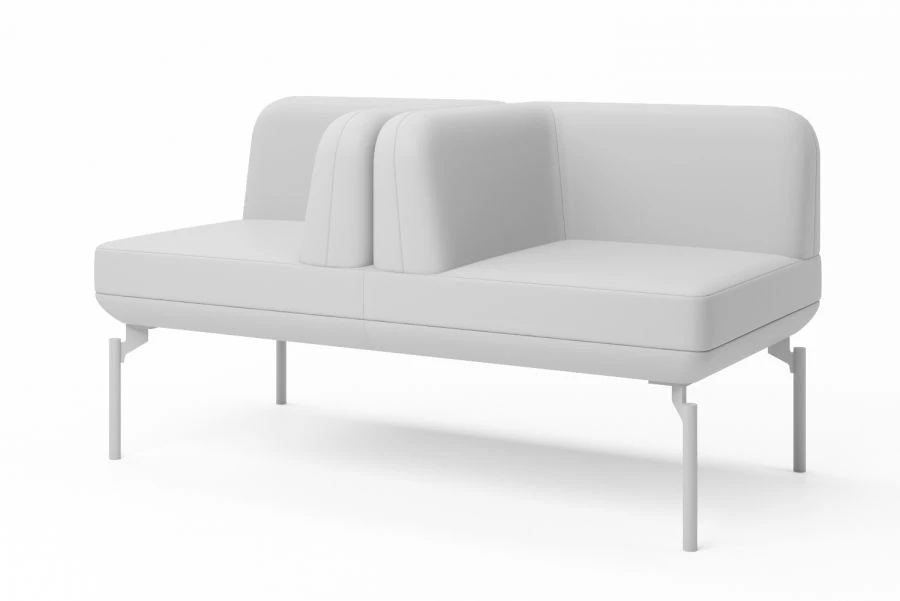 Comfortable L15 Series Sofa for Public Spaces - L15-2TV
