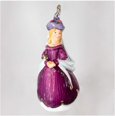 Handcrafted Glass Christmas Ornament "Stepmother