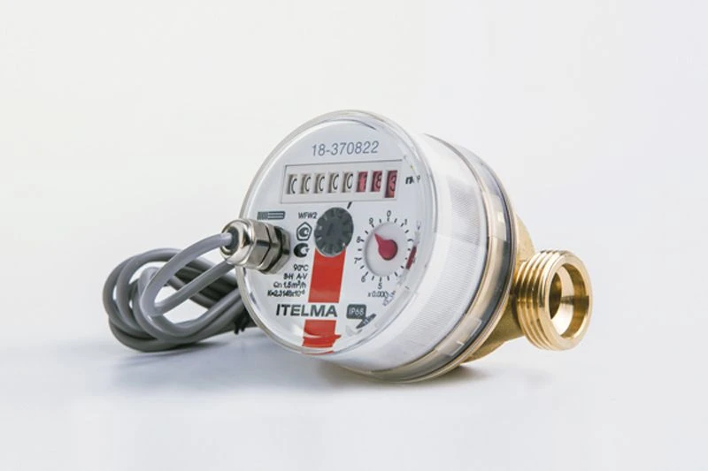 Mechanical Water Flow Meter for Hot Water ITELMA WFW 24.D080 IP68