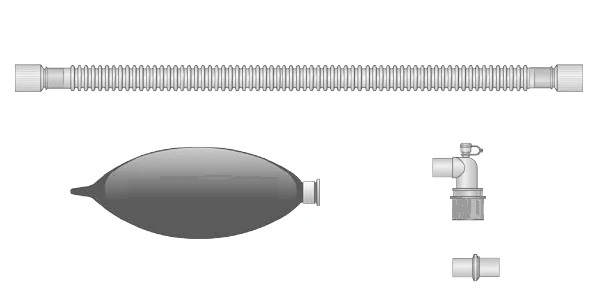 Breathing Devices for Anesthesia and Resuscitation Equipment, Model A