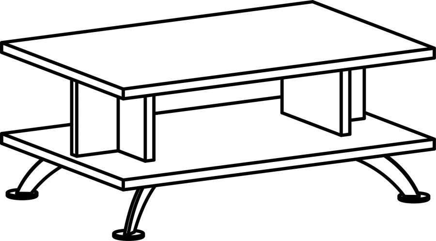 Coffee Table 8544 Galant Waiting Area Series