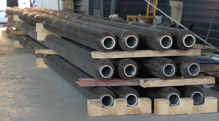 Longitudinal Ribbed Stainless Steel Pipe