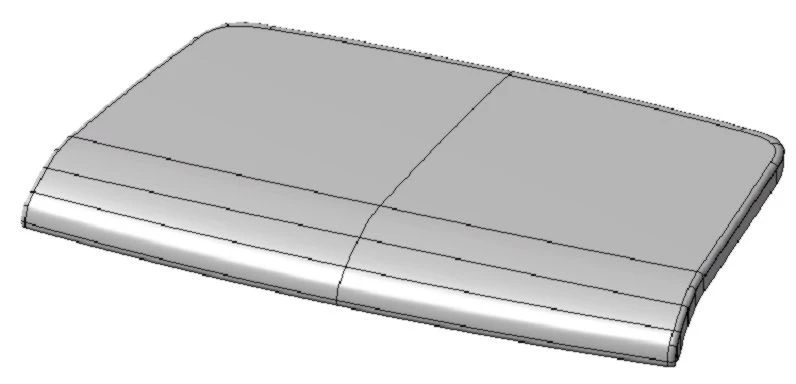 Radio Overlay for M1 and N1 Vehicles - Model 9680921177