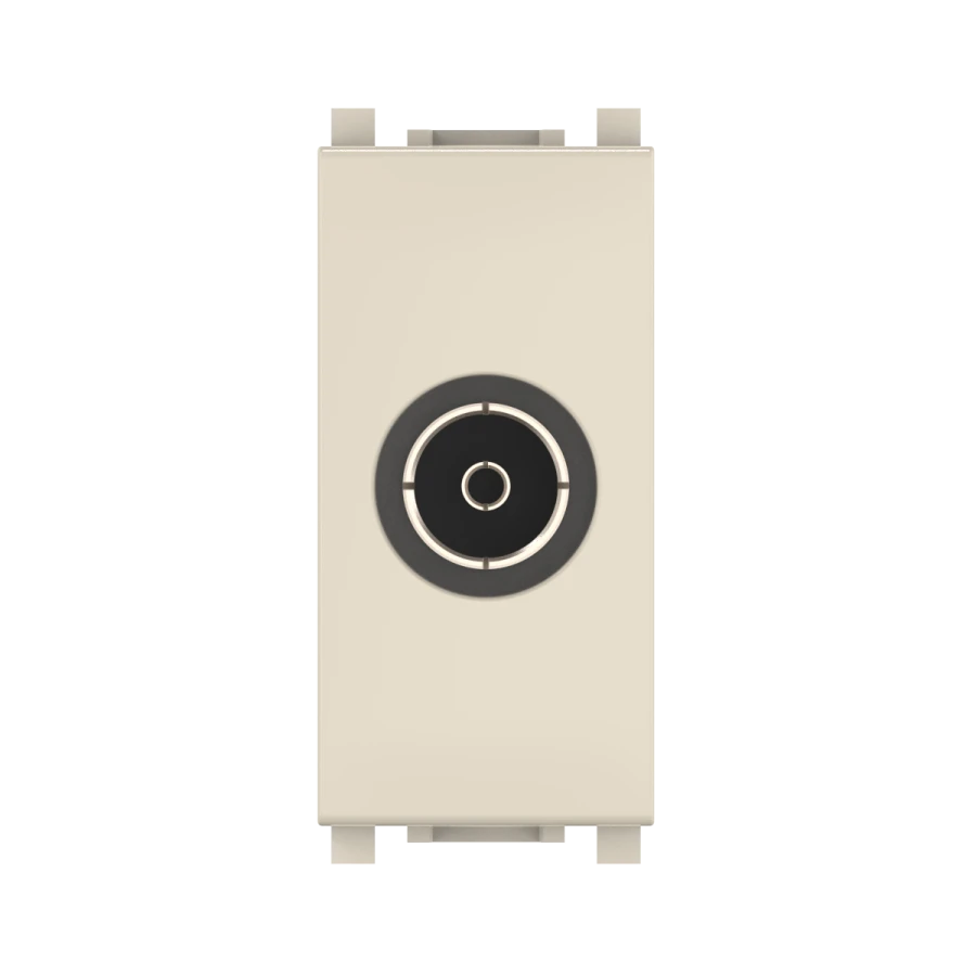 Caduceus Aling Experience FM Antenna Socket, 1M, Beige, Art. 74262.9