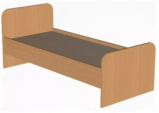 Single Bed with Shield Construction "Household" Model Kldsp-7