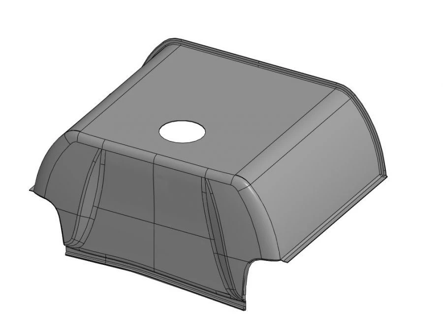 Rear Right Arch Trim Panel 529220-5107056-10