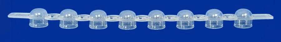 غطاء لوح مختبري Disposable 8 فُتحات - PL-2-9