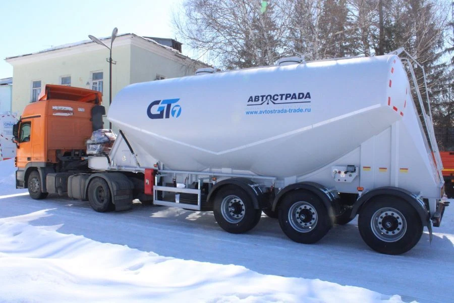 CM Semi-Trailer Tank for Bulk Materials, Model PPC3, Modification 9999-0000010-08
